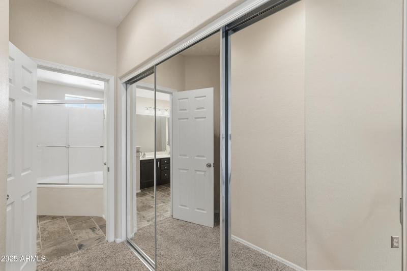 Owner's Suite Closet/Bathroom Entry