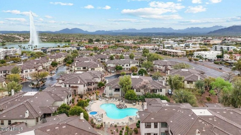 Aerial of Community and Town