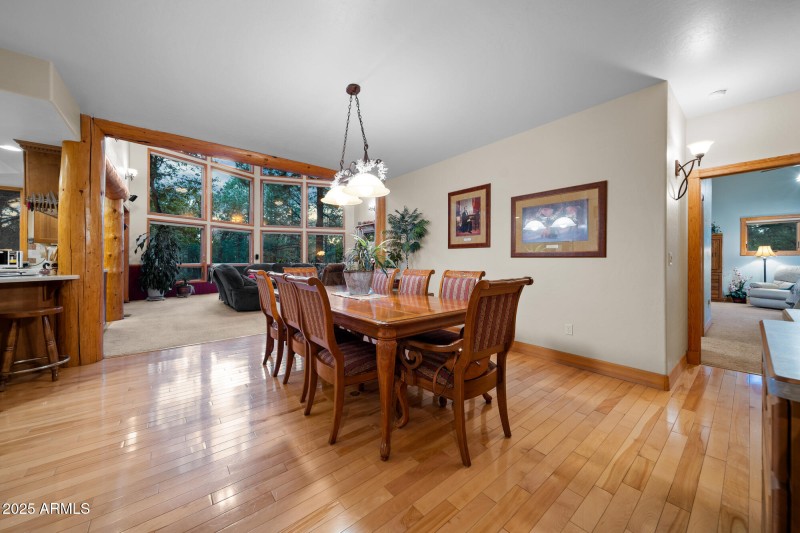 F dining room view to family room master