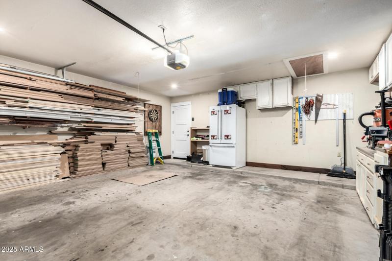 Spacious Two Car Garage