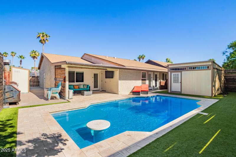 Pool & A/C Cooled Tuff Shed