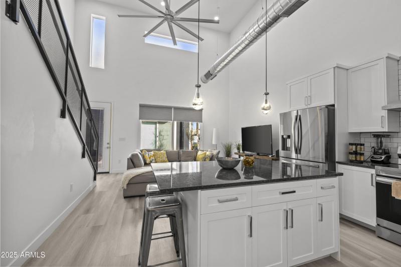 Living Room to Kitchen