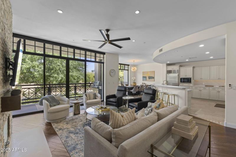 Bright Open Living Area