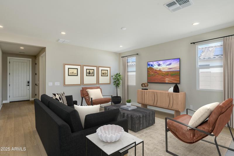 Virtually Staged Great Room