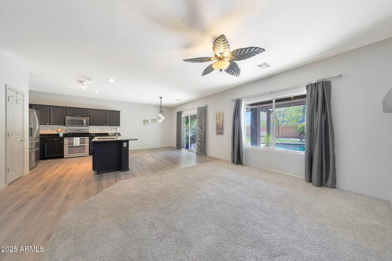 Family Room & Kitchen