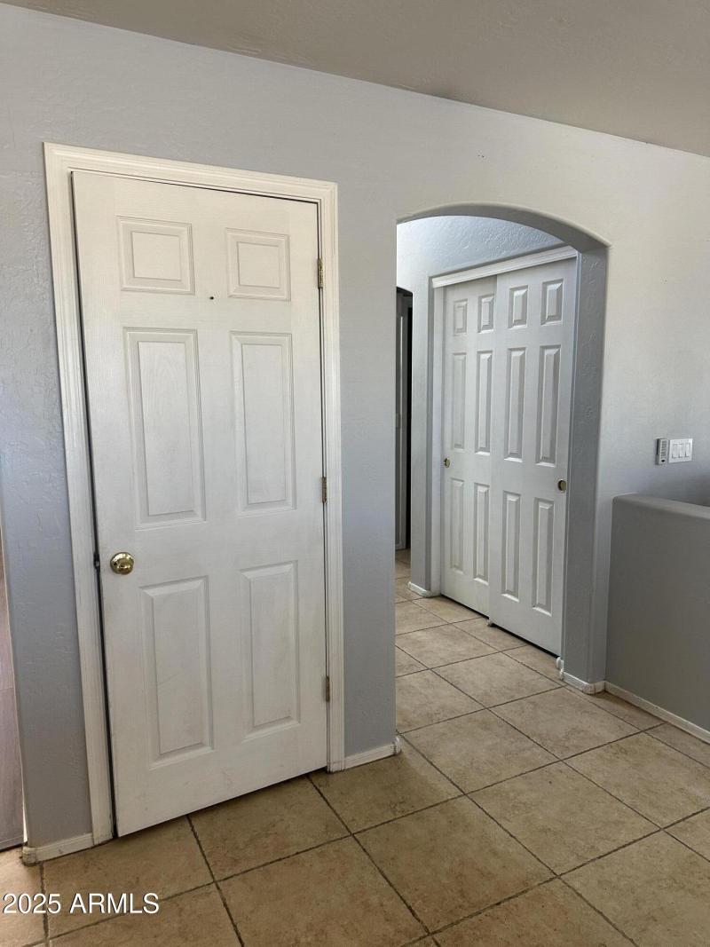 pantry and coat closet