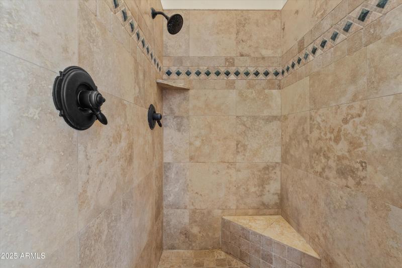 Primary Bath Custom Tile Shower