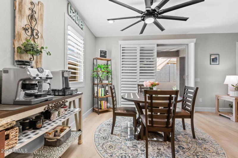 Area for a Coffee Bar