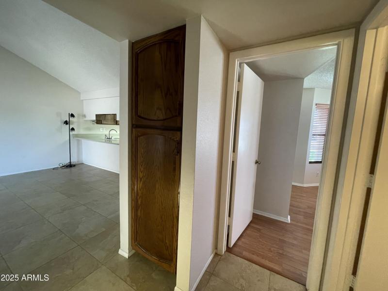 LINEN CLOSET AT BEDROOM HALL