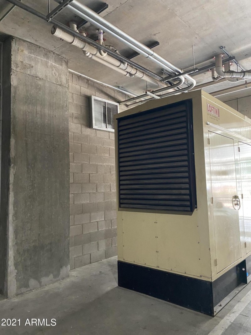 generator in guest garage