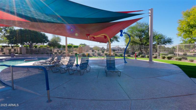 Splashpad at Community Pool