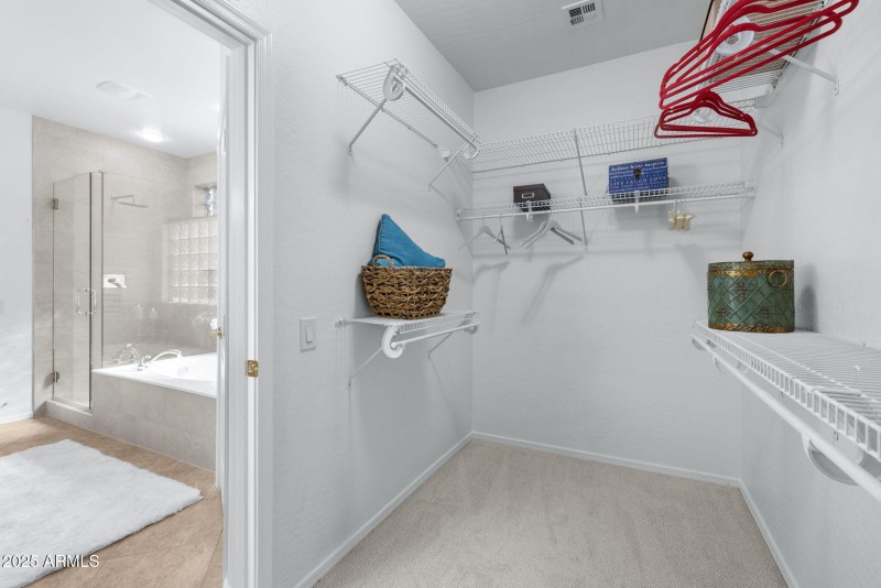 Master Walk in Closet