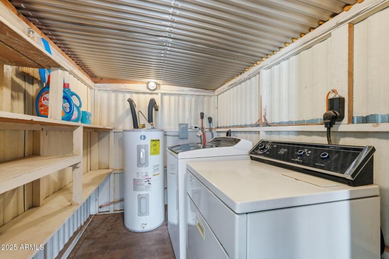 Laundry Area with Plenty of Storage
