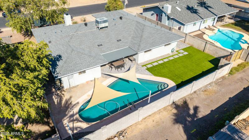 Back View of Property