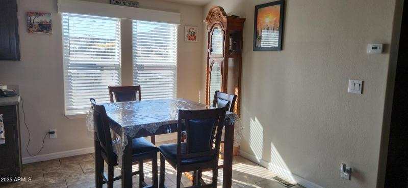 Dining area