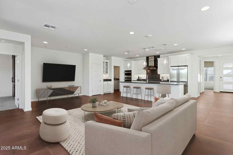 Kitchen Open to Great Room