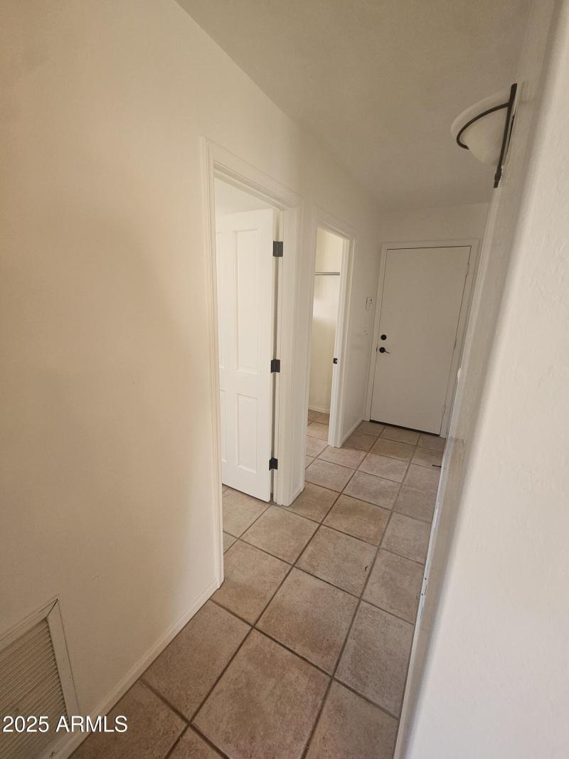 Hallway to Garage and Laundry