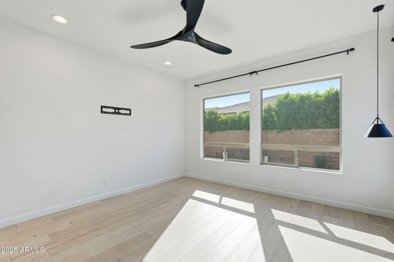 View of pool off master