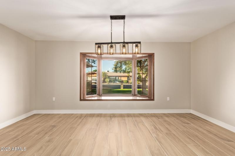 Dining Room with View