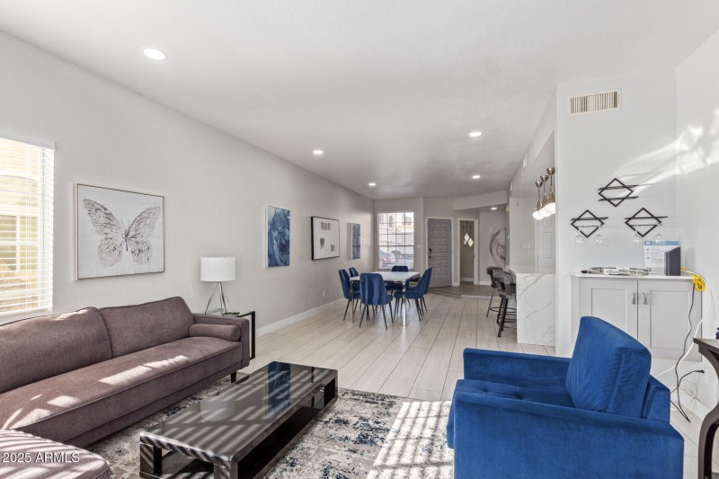 Living Area to Front Door