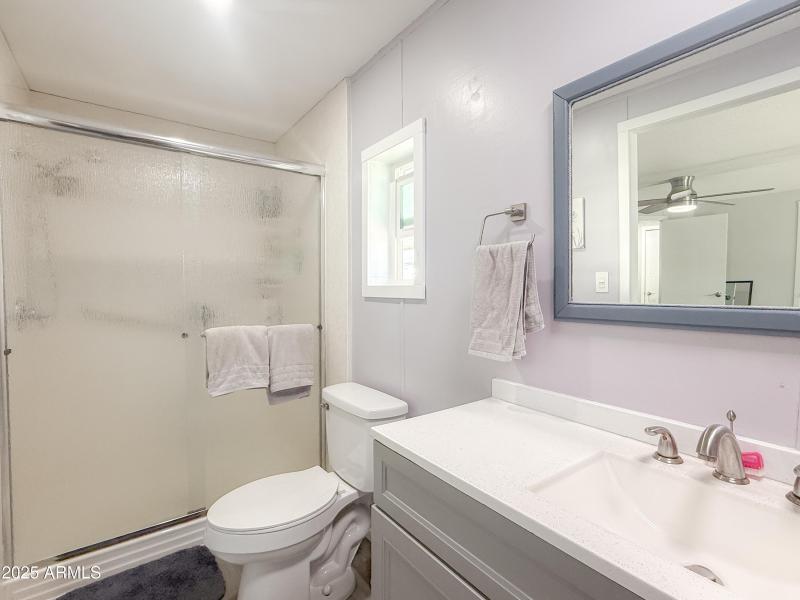 Master walk-in shower