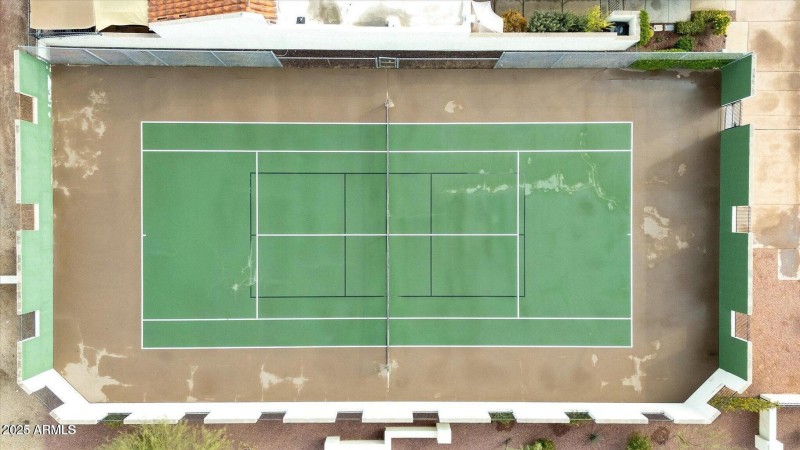 tennis courts