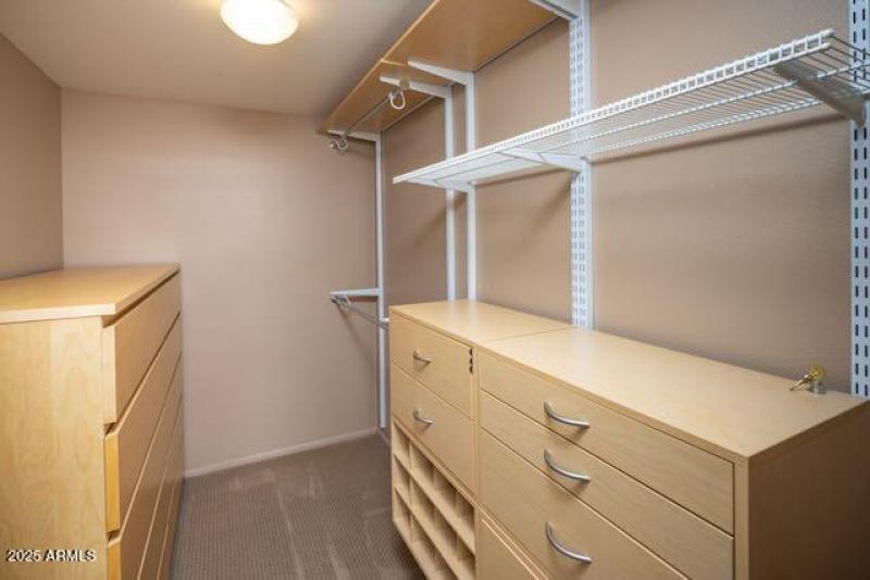 Primary bedroom closet