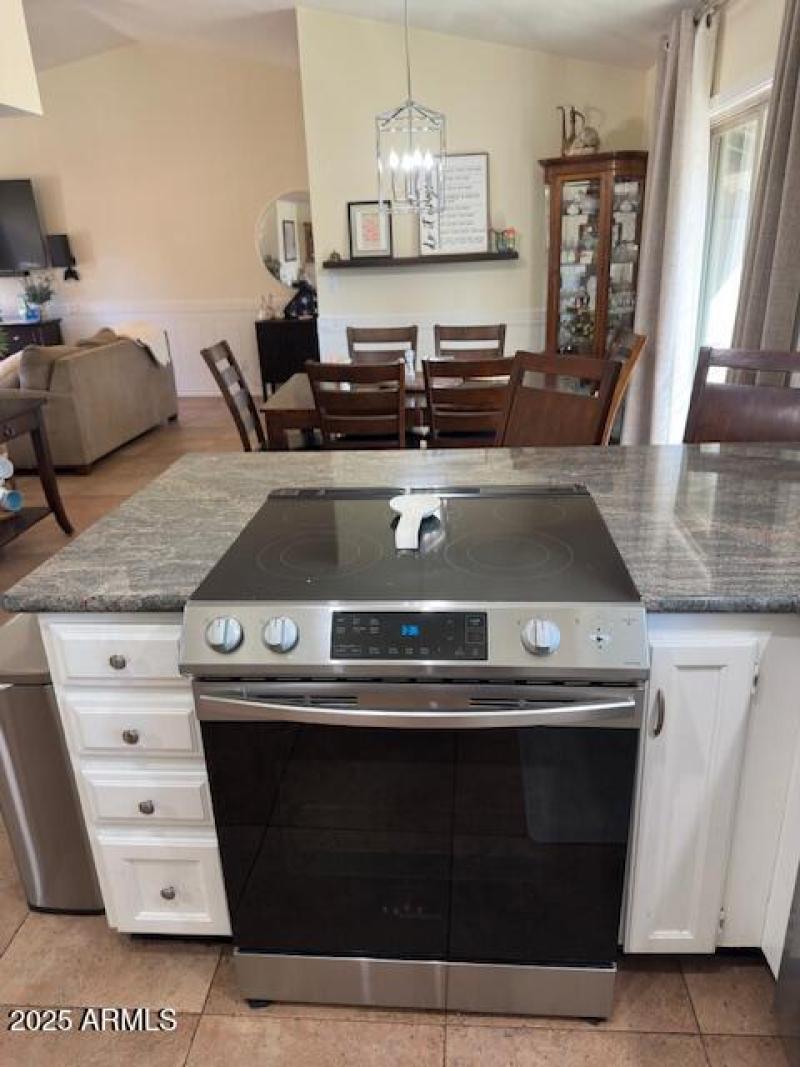Kitchen opens to Dining Area