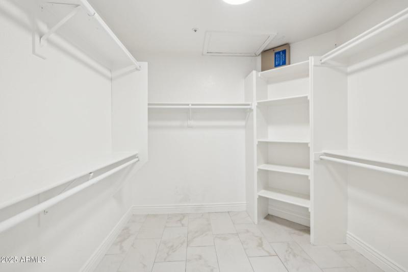 Primary Walk-in Closet
