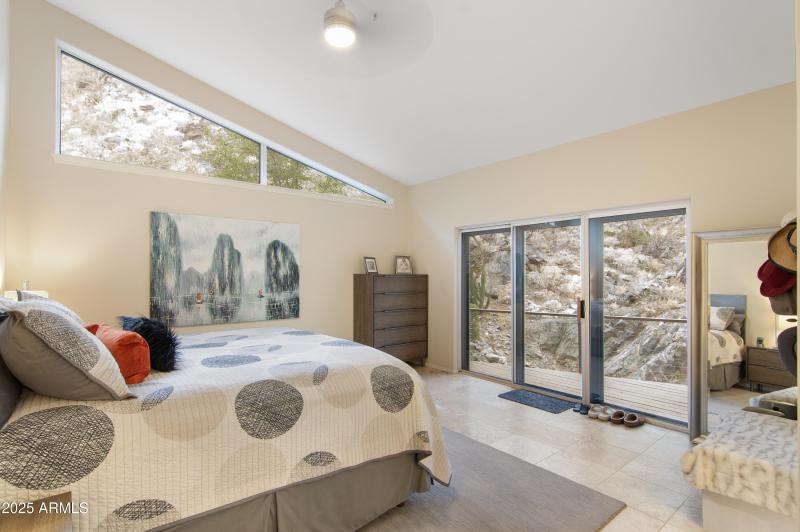 Primary Opens to the Private Deck