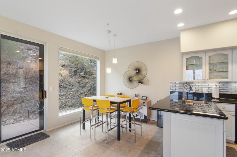 Nook Opens to Private Back Patio