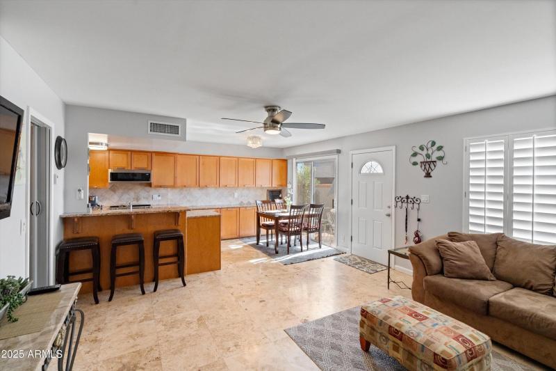 11-Family Room to Kitchen