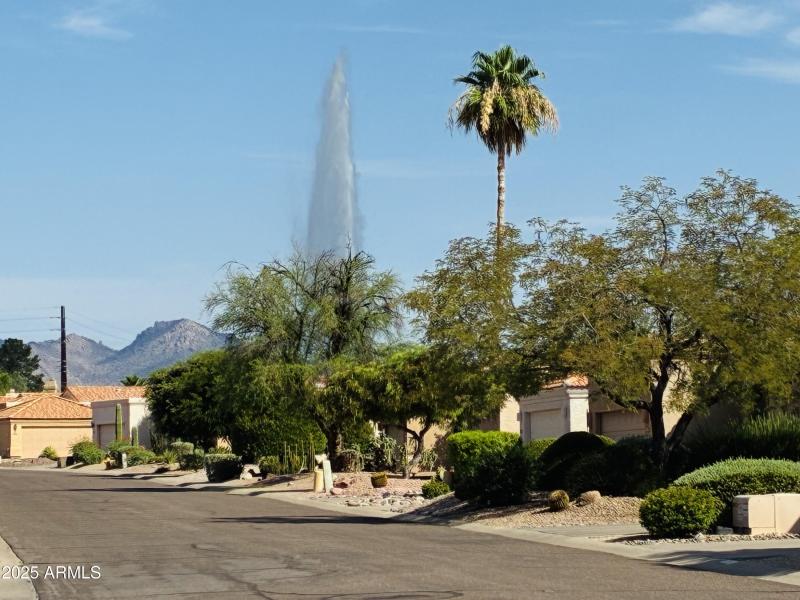 Fountain From Front Yard