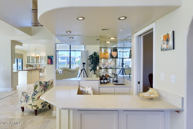 ENTERTAINING BAR AREA