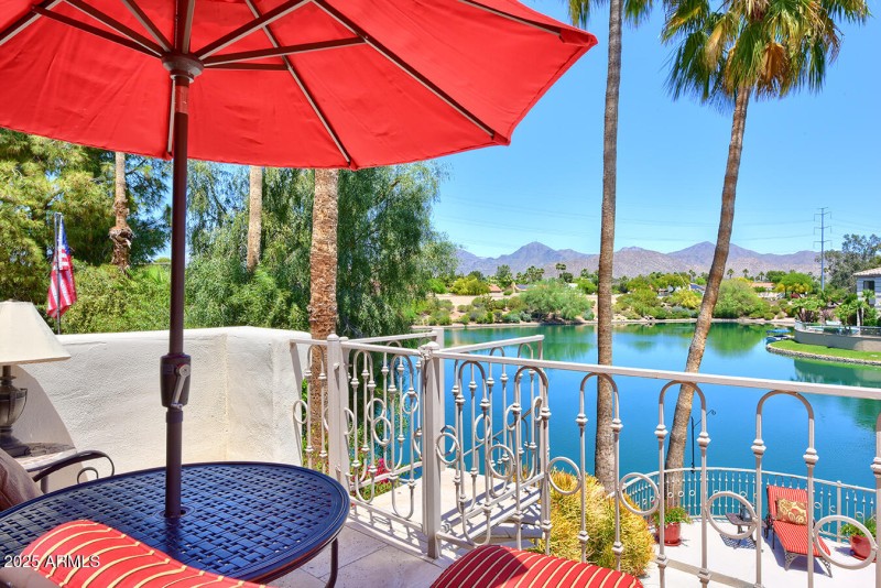 BALCONY OFF OF PRIMARY BEDROOM