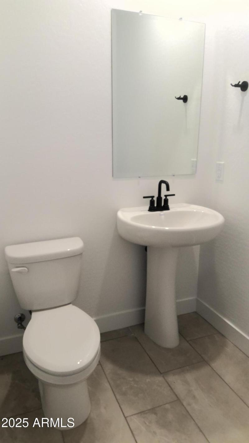 Downstairs half bath