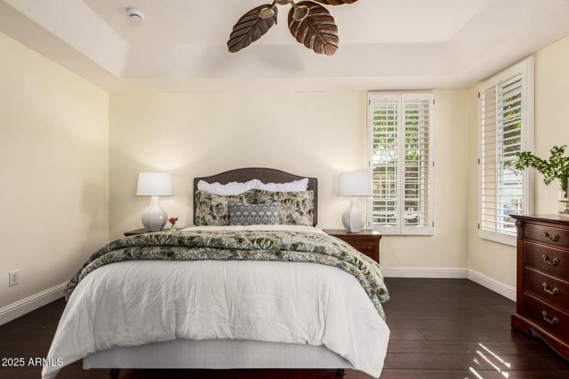 Primary bedroom on main floor