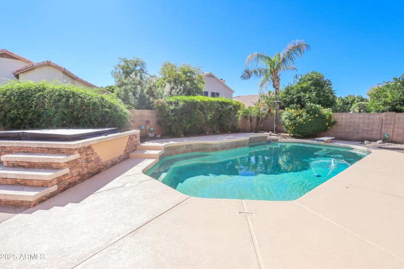 Space for Above Ground Hot Tub and Great