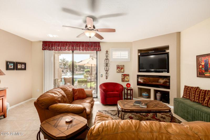 Living Room Fountain View