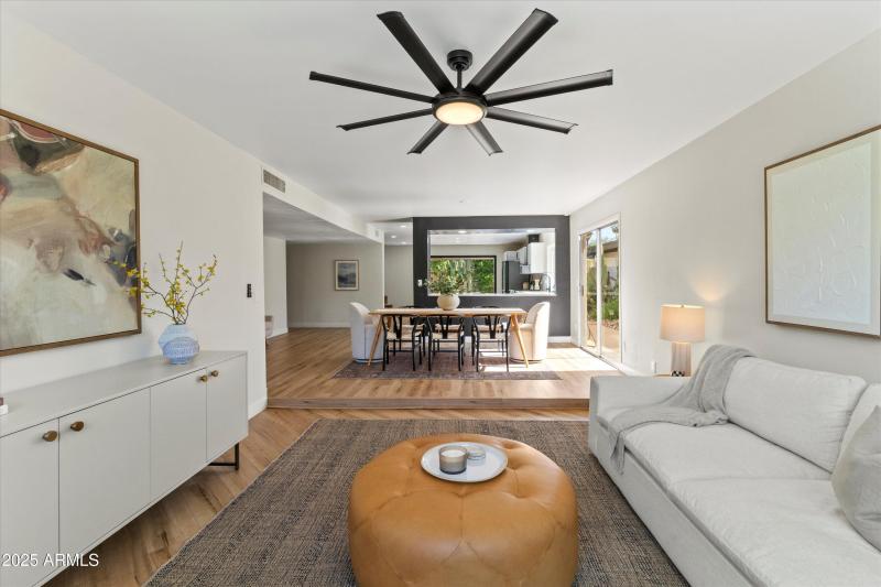 Living Room to Kitchen