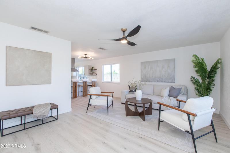 New paint and LVP flooring