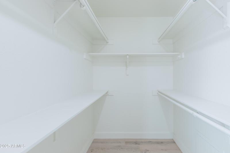 Primary walk-in closet