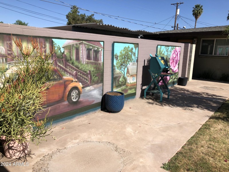 Courtyard Murals