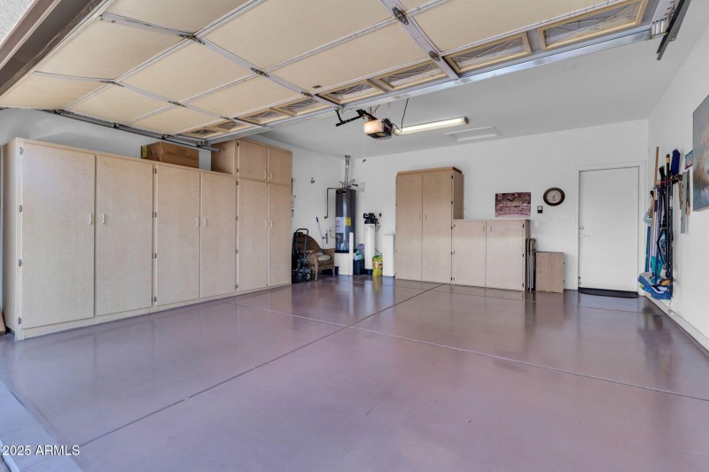 Storage, Work Space & Soft water unit