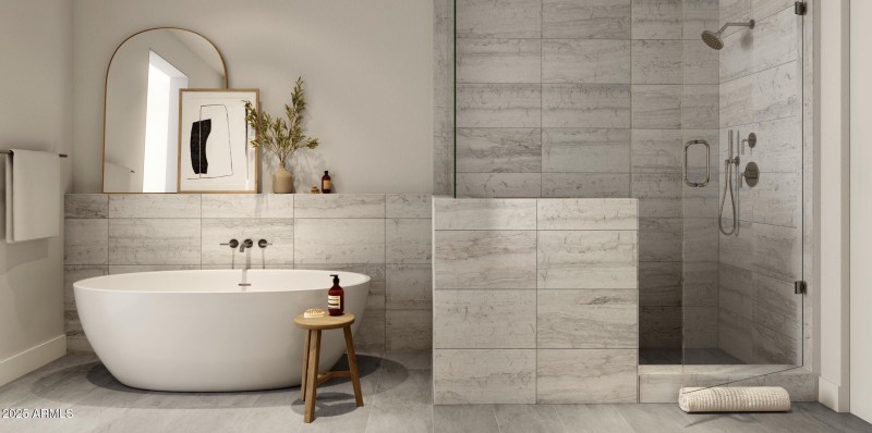 Primary Bath Rendering