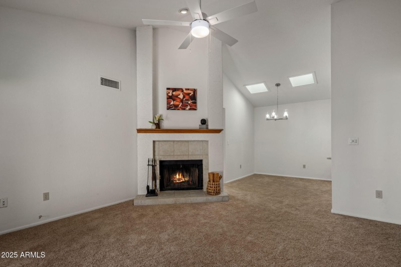 Living Room & Dining Area