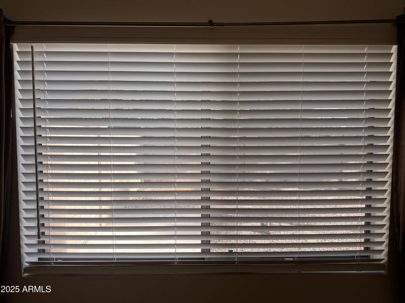 New Blinds throughout