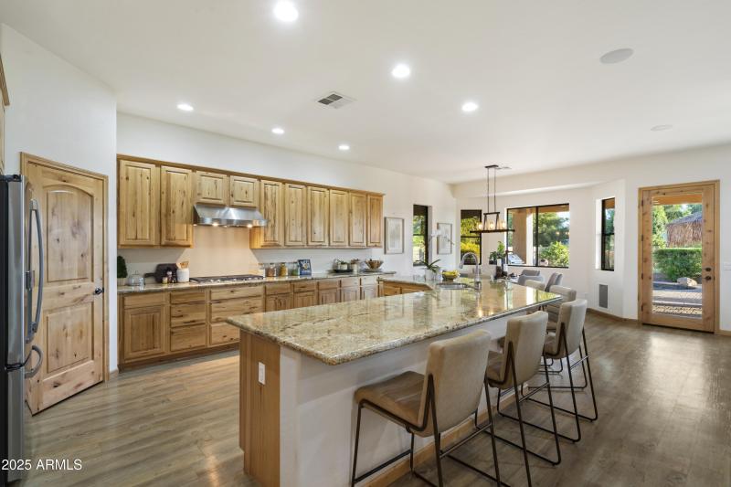 Gourmet Kitchen with Breakfast Bar