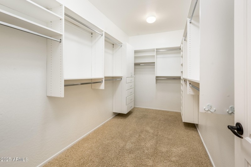 Primary Walk-in Closet