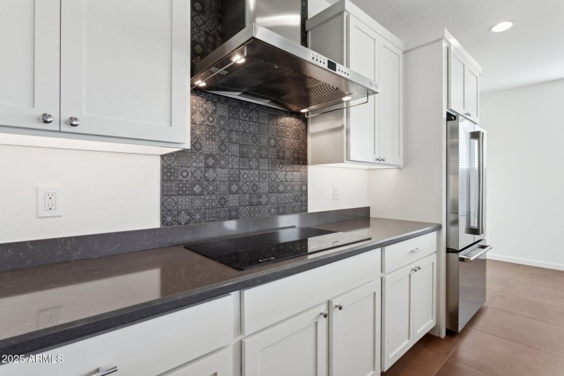 Custom Tiled Backsplash